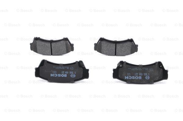 Brake pad set Bosch 0 986 494 221
