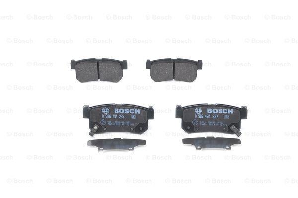 Brake Pad Set, disc brake Bosch 0 986 494 237