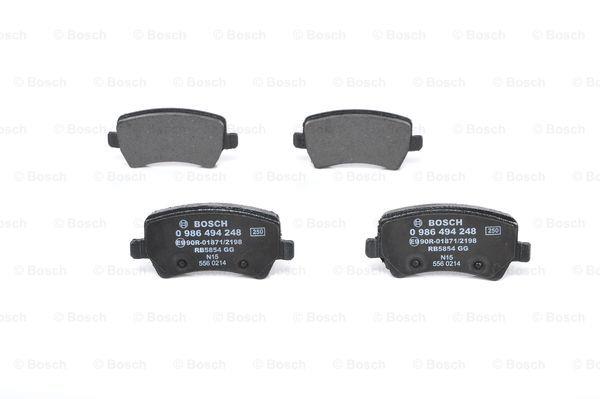 Bosch Brake Pad Set, disc brake – price