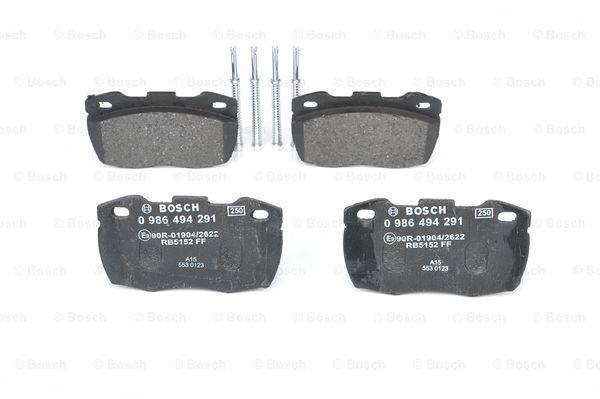 Bosch Brake Pad Set, disc brake – price 106 PLN