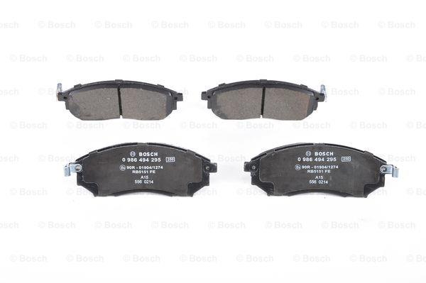 Brake Pad Set, disc brake Bosch 0 986 494 295