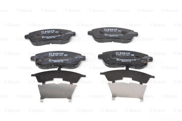 Brake pad set Bosch 0 986 494 321
