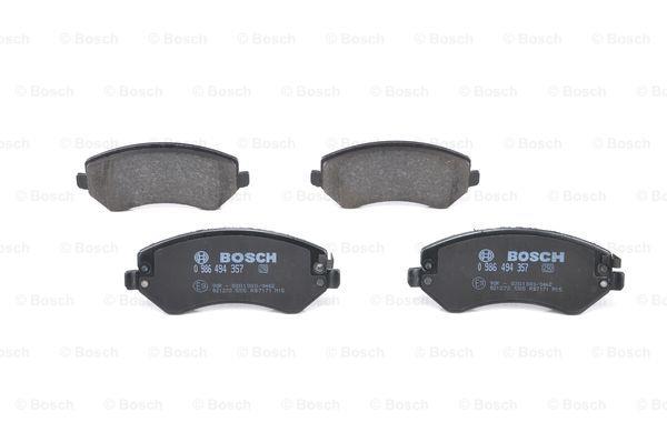 Brake pad set Bosch 0 986 494 357
