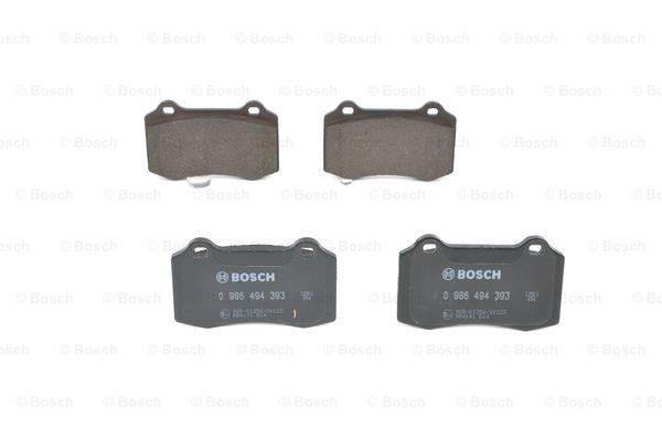 Brake pad set Bosch 0 986 494 393