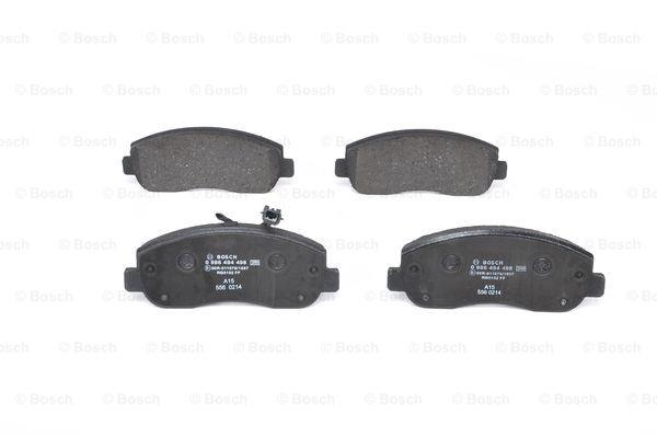 Front disc brake pads, set Bosch 0 986 494 498