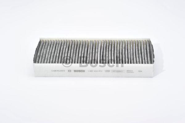 Cabin filter with activated carbon Bosch 1 987 432 412