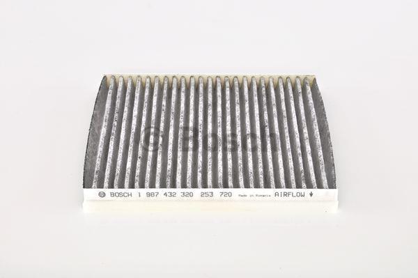 Cabin filter with activated carbon Bosch 1 987 432 320