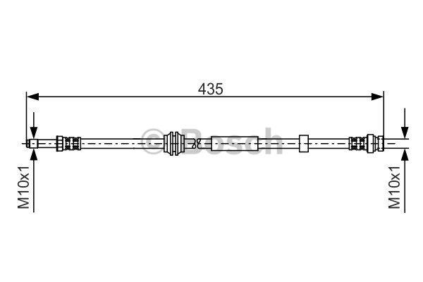 Brake Hose Bosch 1 987 481 023
