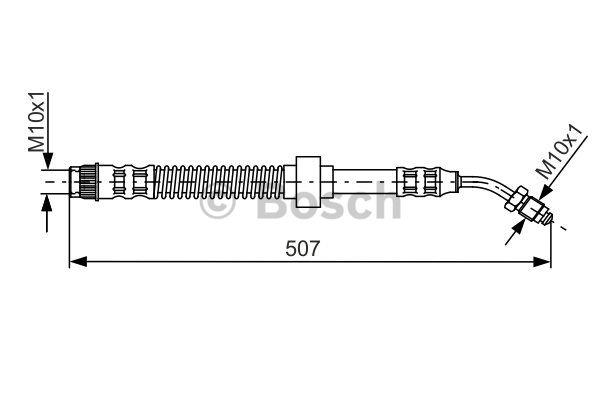 Brake Hose Bosch 1 987 481 150