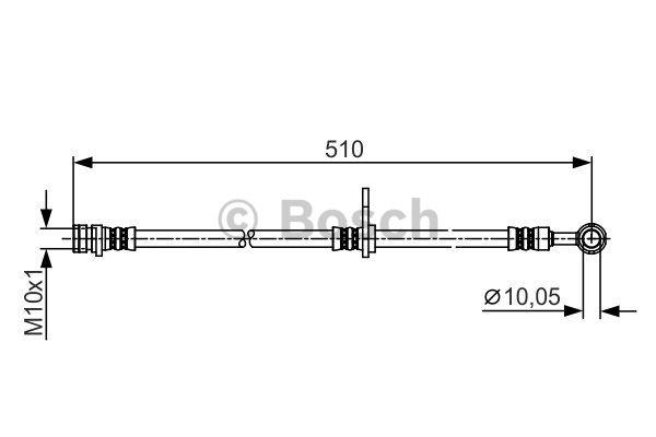 Bosch 1 987 481 261 Brake Hose 1987481261
