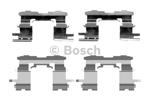 Mounting kit brake pads Bosch 1 987 474 407