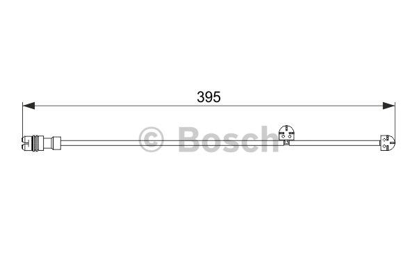 Warning contact, brake pad wear Bosch 1 987 474 559