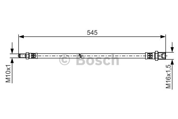Brake Hose Bosch 1 987 481 507