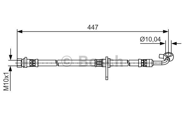 Brake Hose Bosch 1 987 481 511