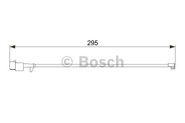 Brake pad wear sensor Bosch 1 987 474 575
