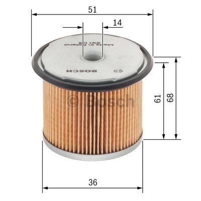 Bosch Fuel filter – price 30 PLN
