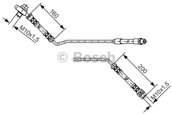 Brake Hose Bosch 1 987 476 055