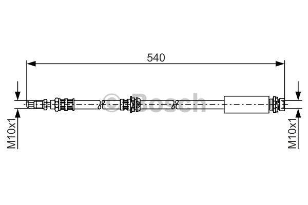Brake Hose Bosch 1 987 476 057