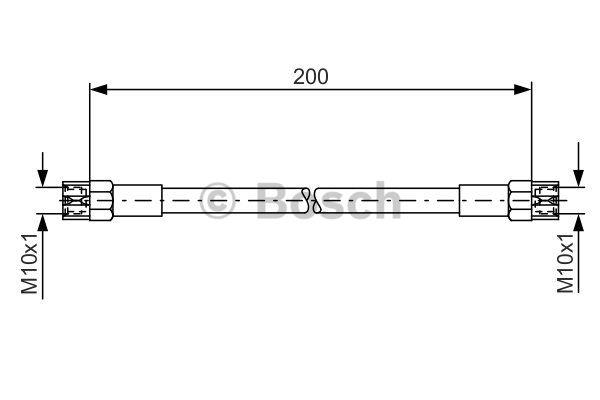 Brake Hose Bosch 1 987 476 062