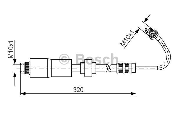 Brake Hose Bosch 1 987 476 067