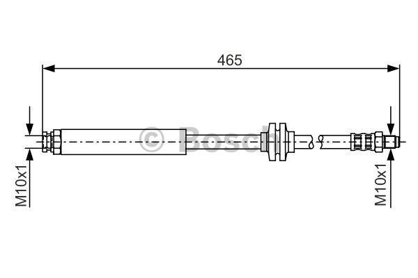 Brake Hose Bosch 1 987 476 079