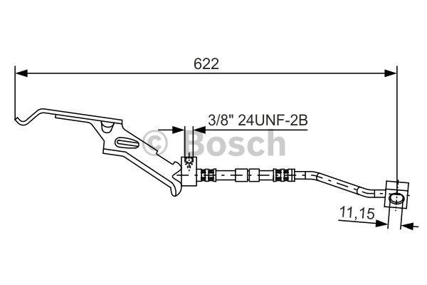 Brake Hose Bosch 1 987 476 085