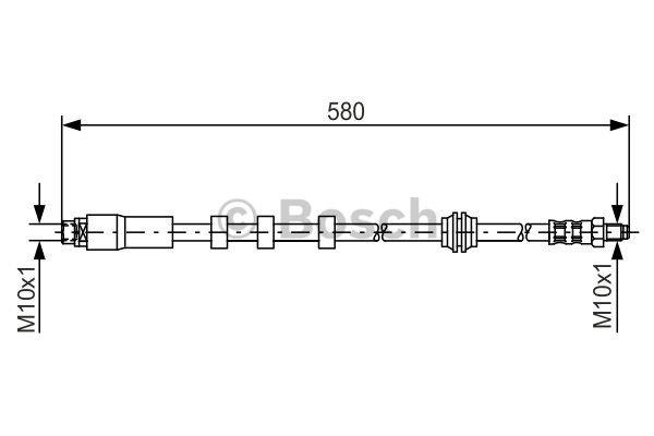 Brake Hose Bosch 1 987 476 093