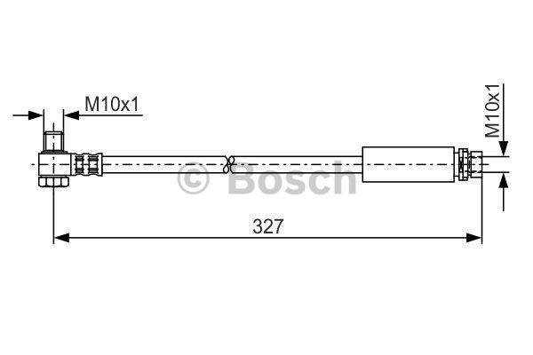 Brake Hose Bosch 1 987 476 095