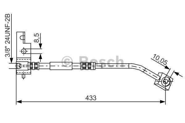 Brake Hose Bosch 1 987 476 103