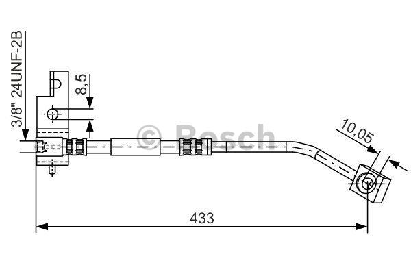 Brake Hose Bosch 1 987 476 149