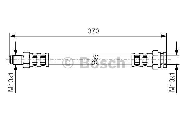 Brake Hose Bosch 1 987 476 150