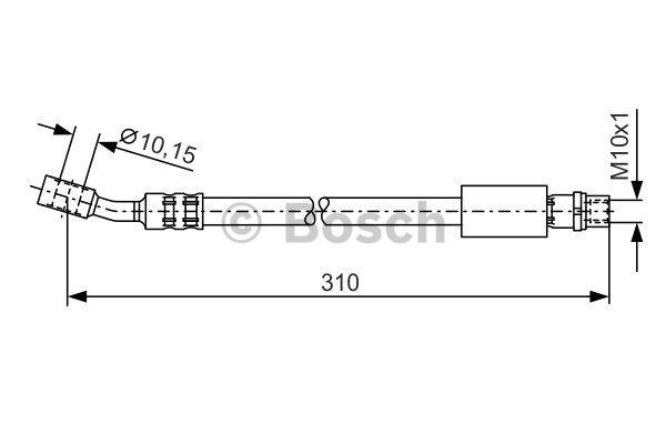 Brake Hose Bosch 1 987 476 202