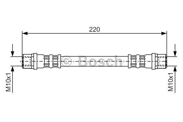 Brake Hose Bosch 1 987 476 203