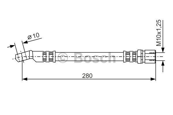 Brake Hose Bosch 1 987 476 238