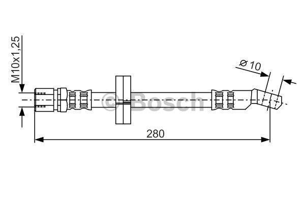 Brake Hose Bosch 1 987 476 239