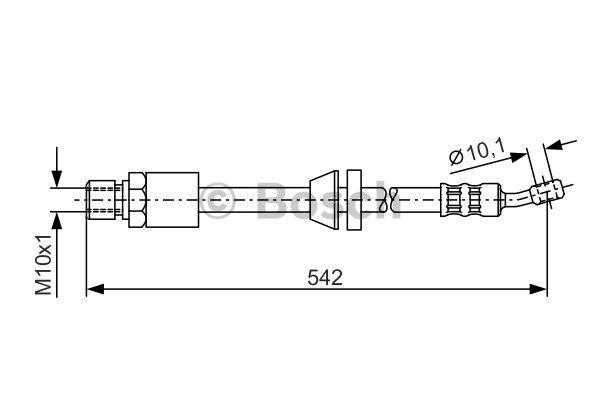 Brake Hose Bosch 1 987 476 243