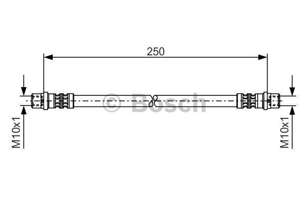 Brake Hose Bosch 1 987 476 309