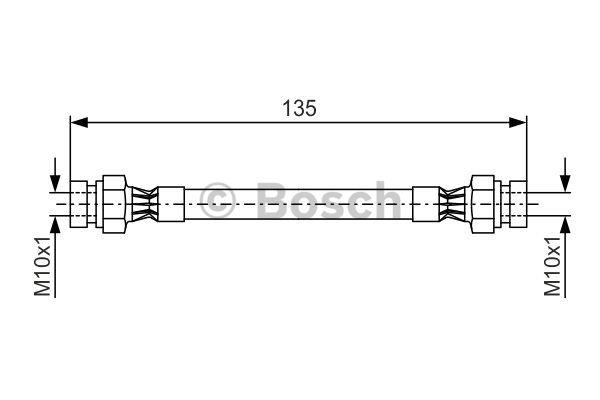 Brake Hose Bosch 1 987 476 400