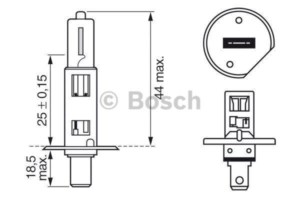 Bosch Halogen lamp Bosch Rallye 12V H1 100W – price