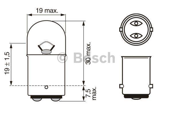 Bosch Glow bulb R5W 12V 5W – price 5 PLN
