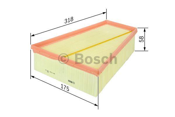 Air filter Bosch 1 457 433 527