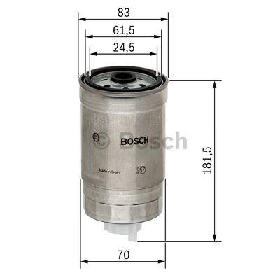 Fuel filter Bosch 1 457 434 184