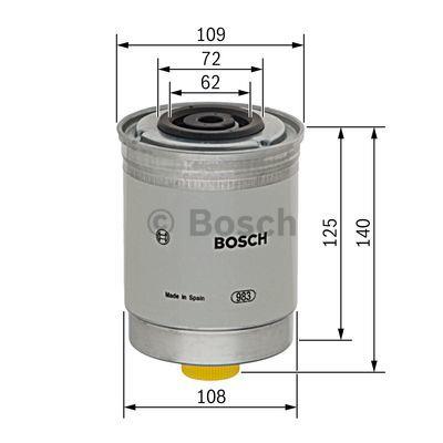 Bosch 1 457 434 185 Fuel filter 1457434185