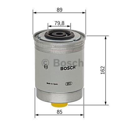 Fuel filter Bosch 1 457 434 408