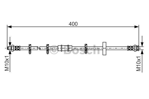 Brake Hose Bosch 1 987 476 413