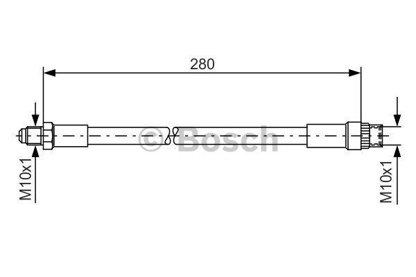 Brake Hose Bosch 1 987 476 424