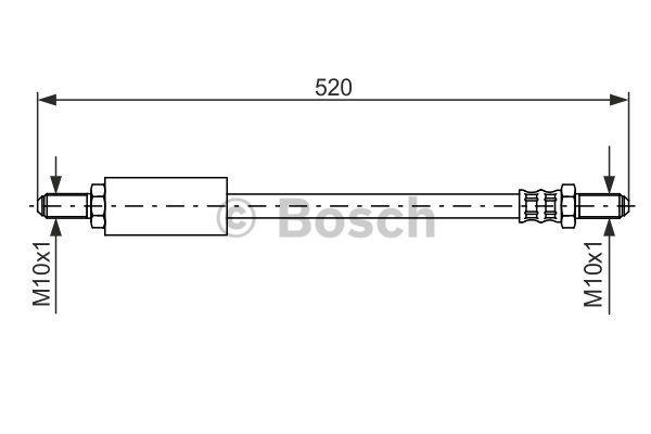 Bosch 1 987 476 471 Brake Hose 1987476471