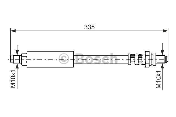 Brake Hose Bosch 1 987 476 627