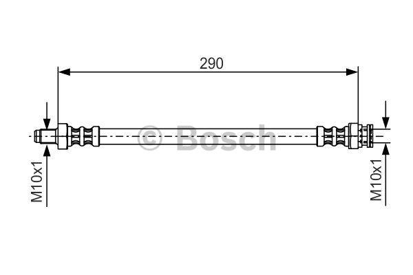 Brake Hose Bosch 1 987 476 688