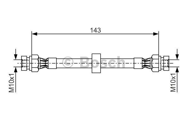 Brake Hose Bosch 1 987 476 697